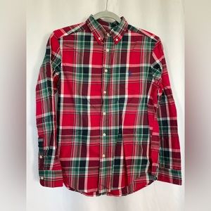 Boys Ralph Lauren Plaid Button Down